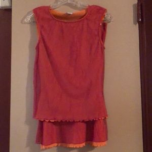 Vintage Guess two piece skirt and matching tank